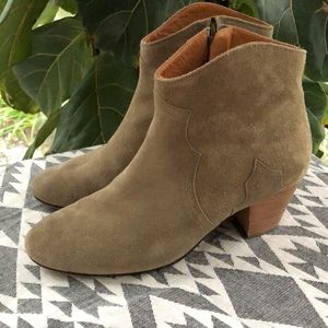 Isabel Marant Étoile The Dicker Suede Ankle Boots